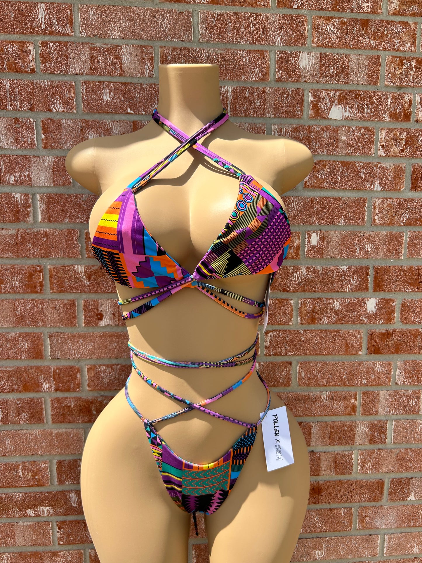 Strapped Bikini - READY TO SHIP