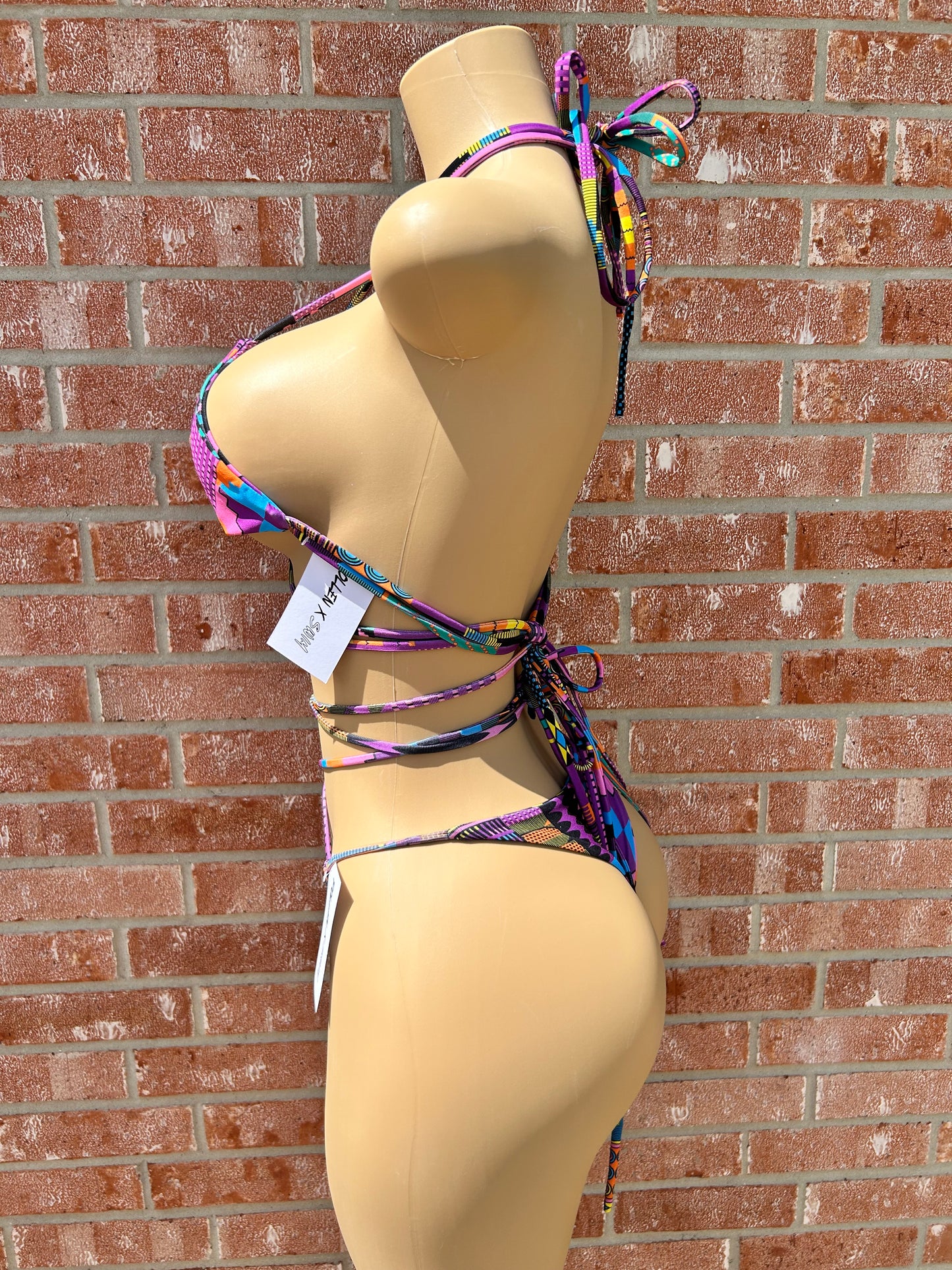 Strapped Bikini - READY TO SHIP